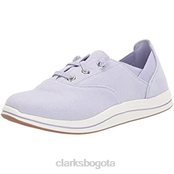 Clarks 0DX8L2180 zapatillas clarks brisa ave lila para mujer mujer
