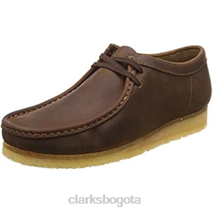 Clarks 0DX8L2181 zapatos casuales de gamuza originals wallabee para hombre clarks marrón oscuro hombres