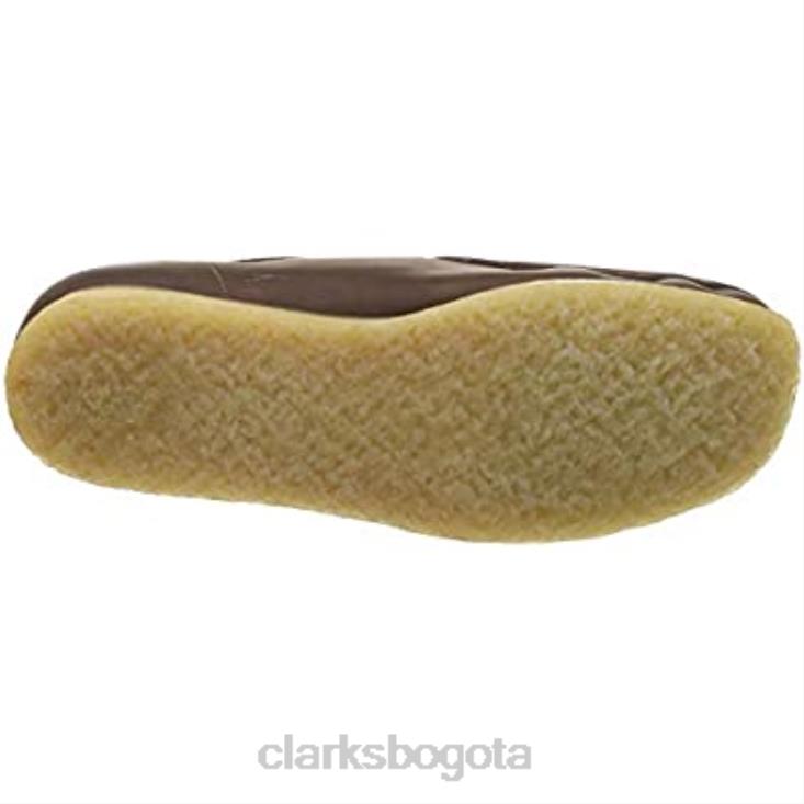 Clarks 0DX8L2181 zapatos casuales de gamuza originals wallabee para hombre clarks marrón oscuro hombres