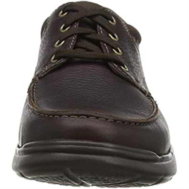 Clarks 0DX8L2184 marrón marrón aceitoso clarks cotrell edge oxford para hombre hombres marrón marrón aceitoso