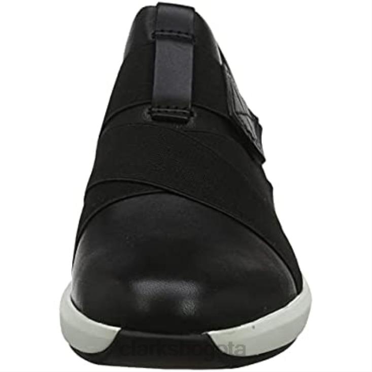 Clarks 0DX8L220 Zapatillas bajas de mujer un rio de piel negra clarks mujer cuero negro