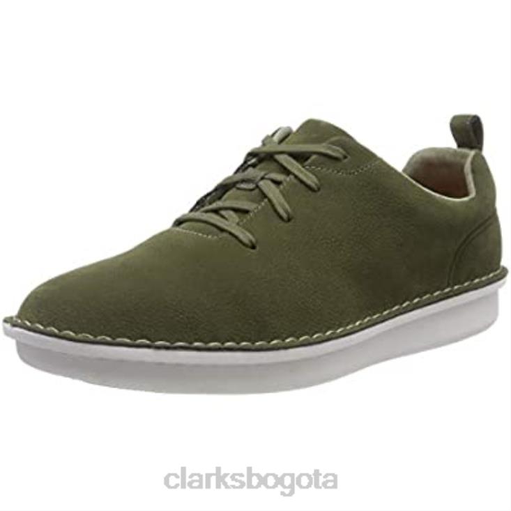 Clarks 0DX8L2207 zapatilla de hombre step welt free clarks verde caqui caqui hombres verde caqui caqui
