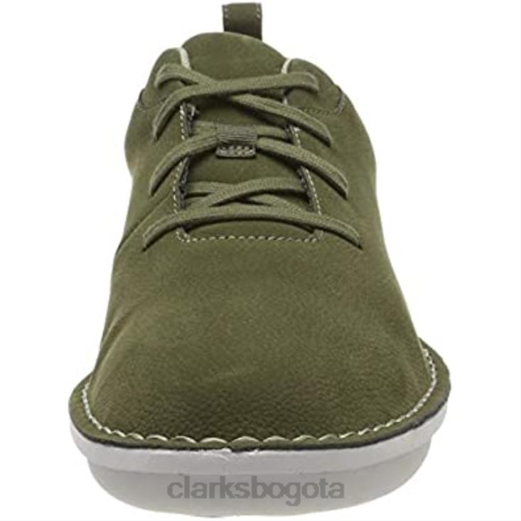 Clarks 0DX8L2207 zapatilla de hombre step welt free clarks verde caqui caqui hombres verde caqui caqui