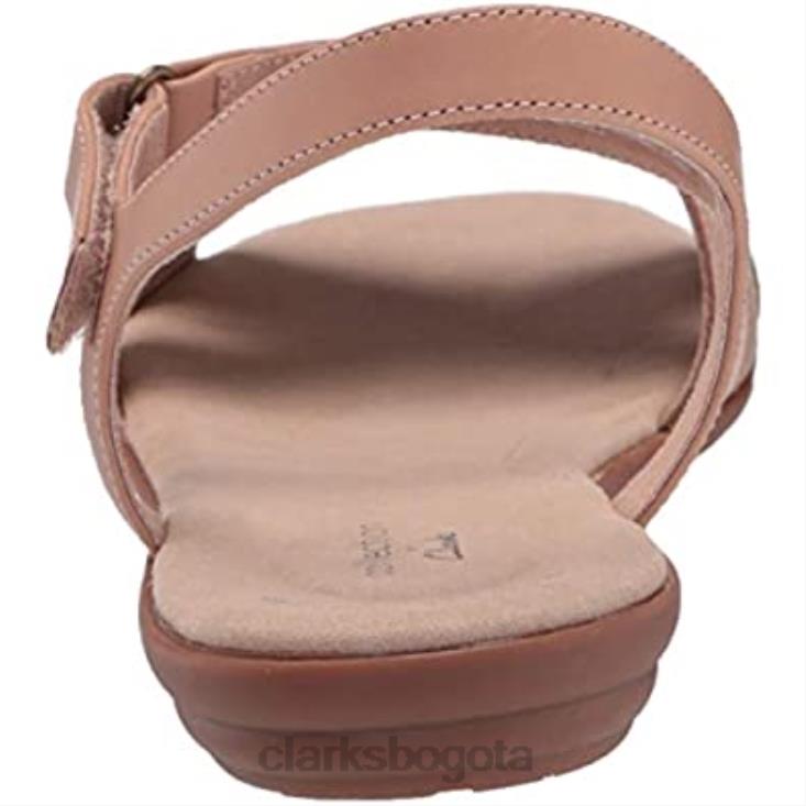 Clarks 0DX8L2208 Sandalia clarks ada mist combi de piel praliné para mujer mujer combi cuero praliné