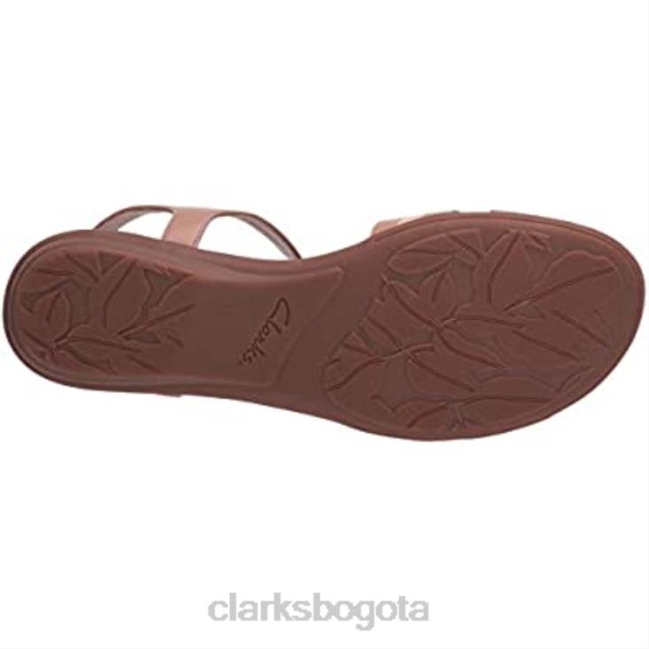 Clarks 0DX8L2208 Sandalia clarks ada mist combi de piel praliné para mujer mujer combi cuero praliné