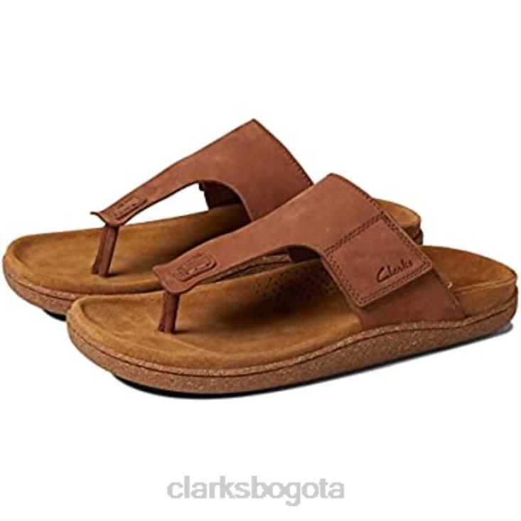 Clarks 0DX8L2211 clarks pilton post nubuck tostado oscuro unisexo