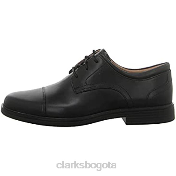 Clarks 0DX8L222 gorra un aldric zapatos brogue tradicionales de corte ancho para hombre negro clarks hombres negro