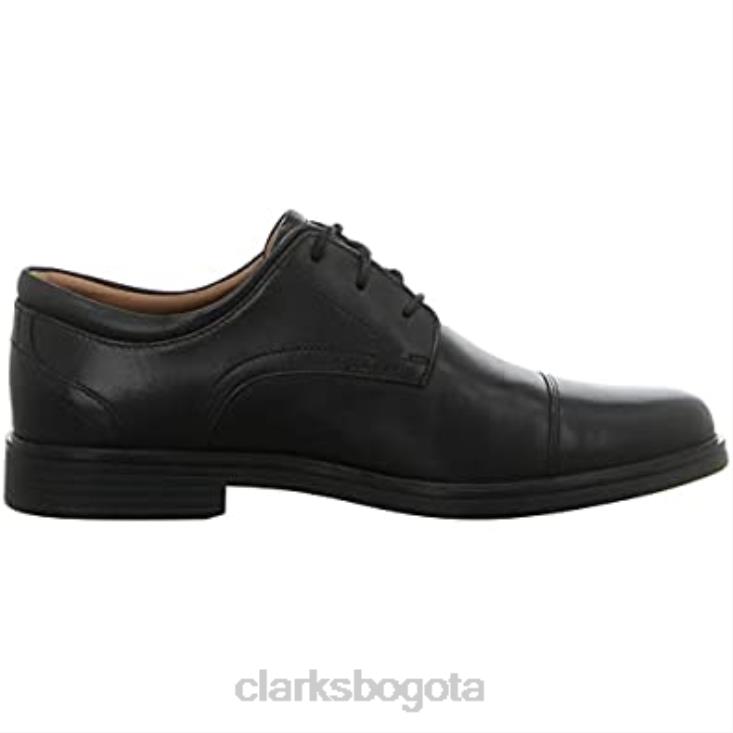 Clarks 0DX8L222 gorra un aldric zapatos brogue tradicionales de corte ancho para hombre negro clarks hombres negro