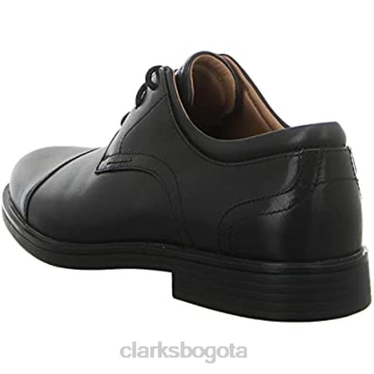 Clarks 0DX8L222 gorra un aldric zapatos brogue tradicionales de corte ancho para hombre negro clarks hombres negro