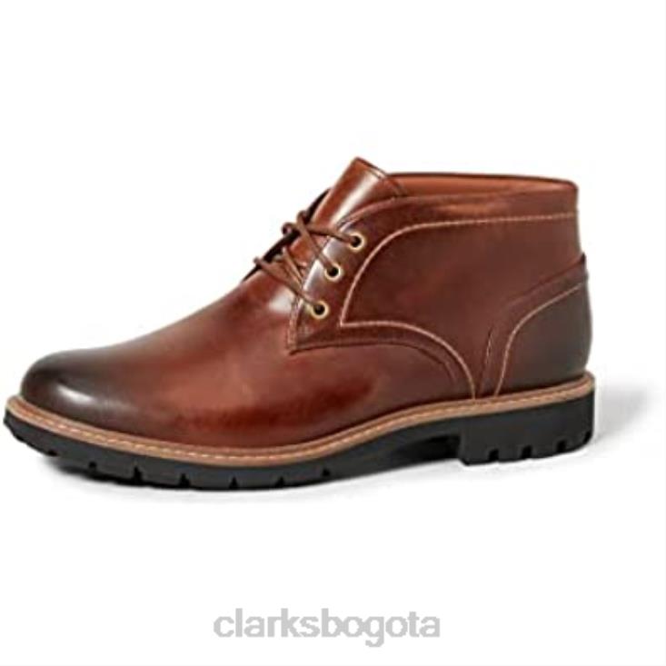 Clarks 0DX8L2227 Botas Chelsea batcombe lo de Lea Clarks en marrón tostado oscuro hombres marrón oscuro bronceado lea