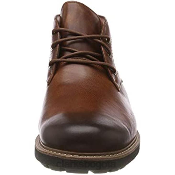 Clarks 0DX8L2227 Botas Chelsea batcombe lo de Lea Clarks en marrón tostado oscuro hombres marrón oscuro bronceado lea