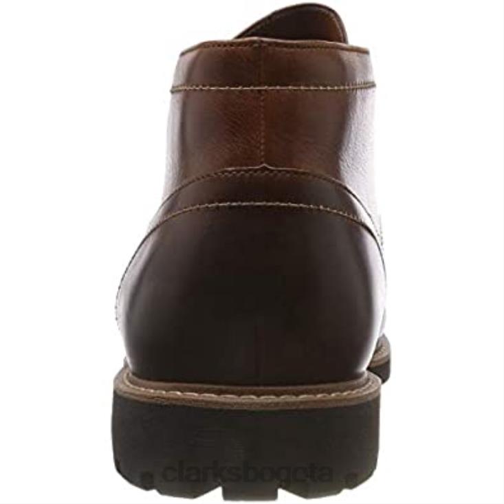 Clarks 0DX8L2227 Botas Chelsea batcombe lo de Lea Clarks en marrón tostado oscuro hombres marrón oscuro bronceado lea