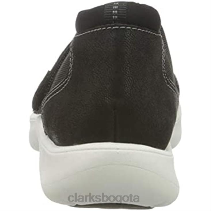 Clarks 0DX8L2230 Zapatilla adella west mujer textil negro clarks mujer textil negro
