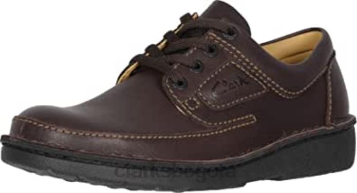 Clarks 0DX8L2237 zapatos clarks hombre naturaleza ii marrones hombres marrón