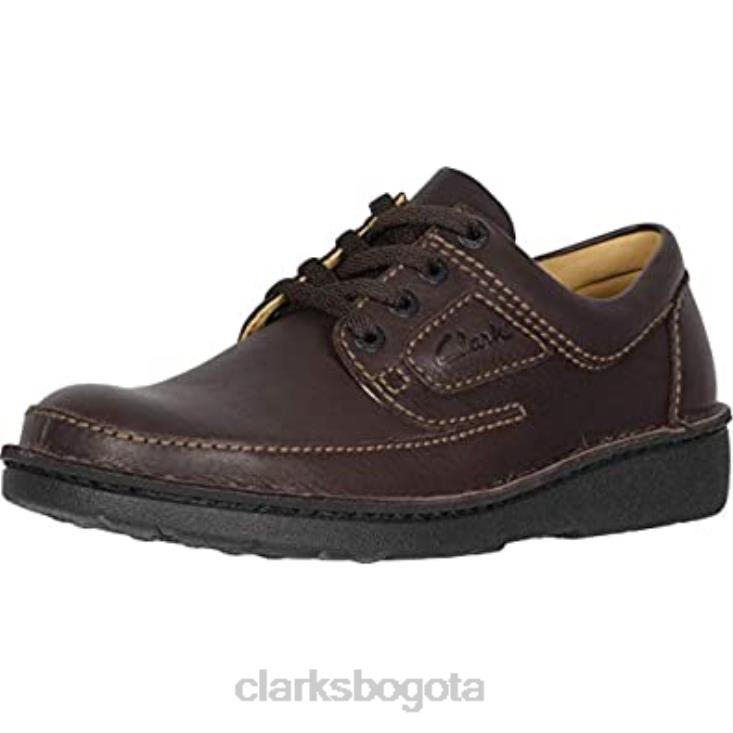 Clarks 0DX8L2237 zapatos clarks hombre naturaleza ii marrones hombres marrón