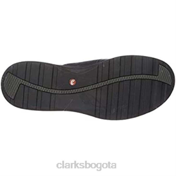 Clarks 0DX8L224 Zapatilla clarks un adorn step de cuero negro para mujer mujer cuero negro