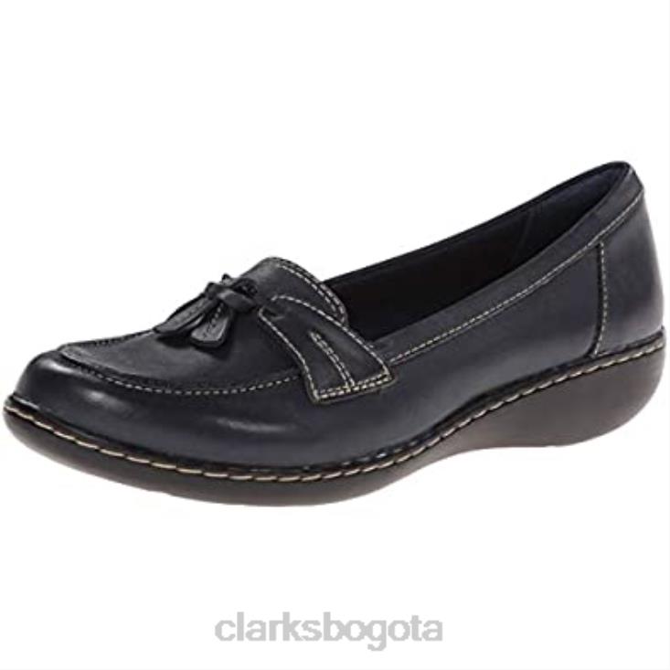 Clarks 0DX8L2240 mocasines clarks ashland bubble azul marino para mujer mujer Armada