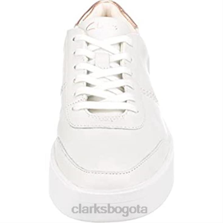 Clarks 0DX8L225 clarks white white combi white combi hero walk derbys para mujer mujer blanco combinado blanco combinado blanco