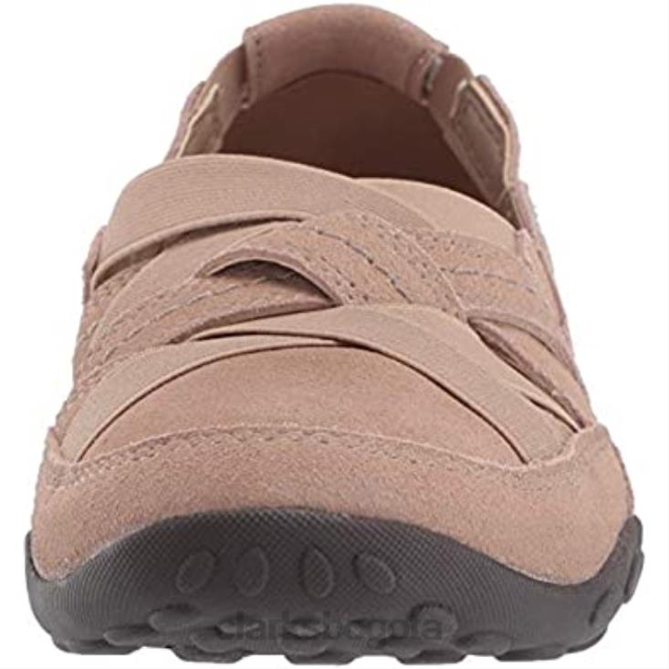 Clarks 0DX8L2251 Mocasines planos Clarks Haley Rose de ante color arena para mujer mujer gamuza arena