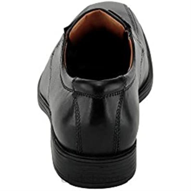 Clarks 0DX8L2262 tilden walk derby masculino clarks negros hombres cuero negro