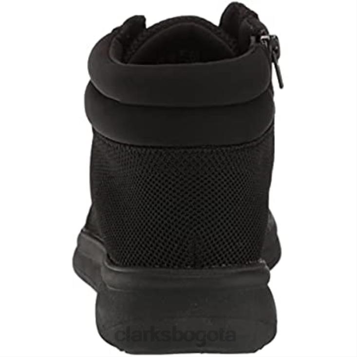 Clarks 0DX8L2275 Botín clarks ezera tie de punto negro para mujer mujer punto negro