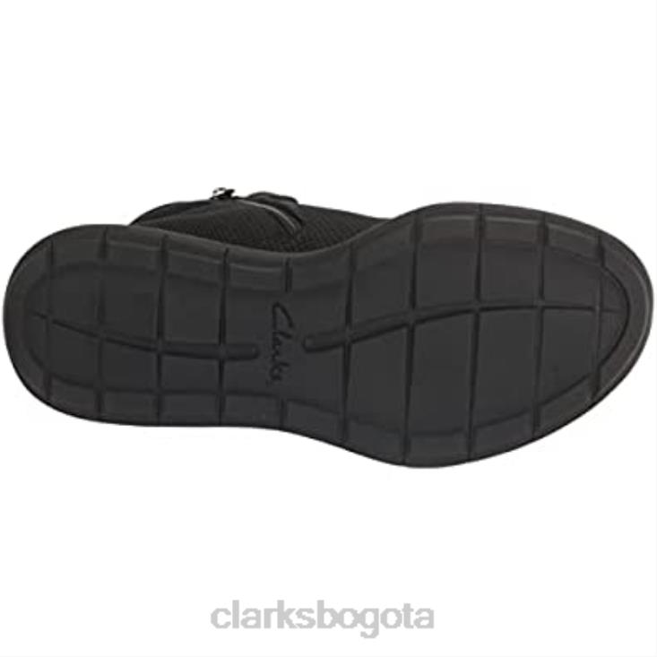 Clarks 0DX8L2275 Botín clarks ezera tie de punto negro para mujer mujer punto negro