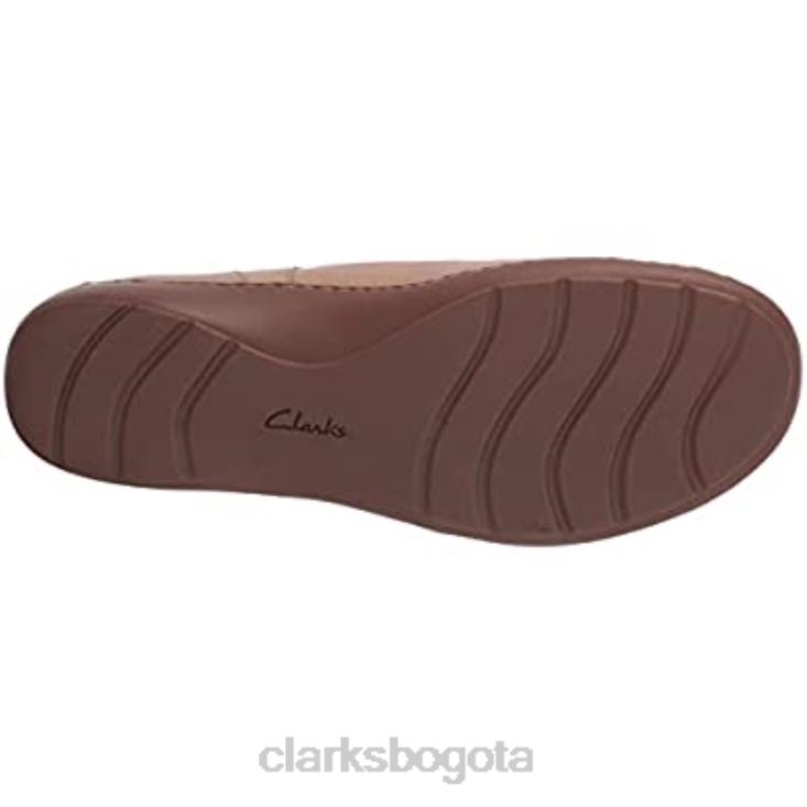 Clarks 0DX8L2276 mary jane planas clarks cora abby combi mujer piel sintetica arena mujer combi sintética cuero arena