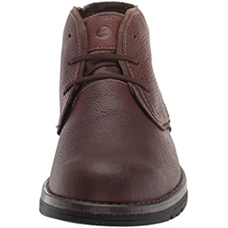 Clarks 0DX8L2280 Botas chukka impermeables con encaje morris de Clarks para hombre hombres