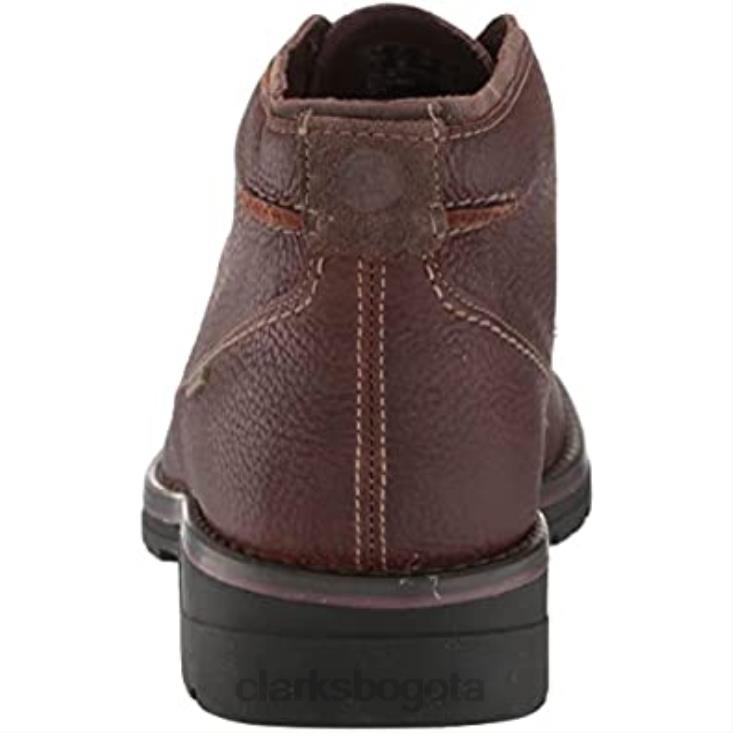 Clarks 0DX8L2280 Botas chukka impermeables con encaje morris de Clarks para hombre hombres