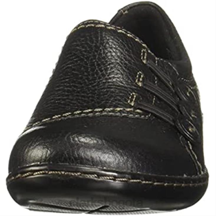 Clarks 0DX8L2284 mocasines sin cordones ashland effie negros para mujer clarks mujer
