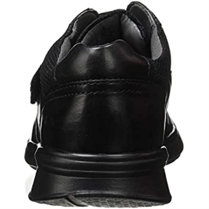 Clarks 0DX8L2291 Mocasines con correa Cotrell de Lea Clarks para hombre color negro liso hombres hoja lisa negra