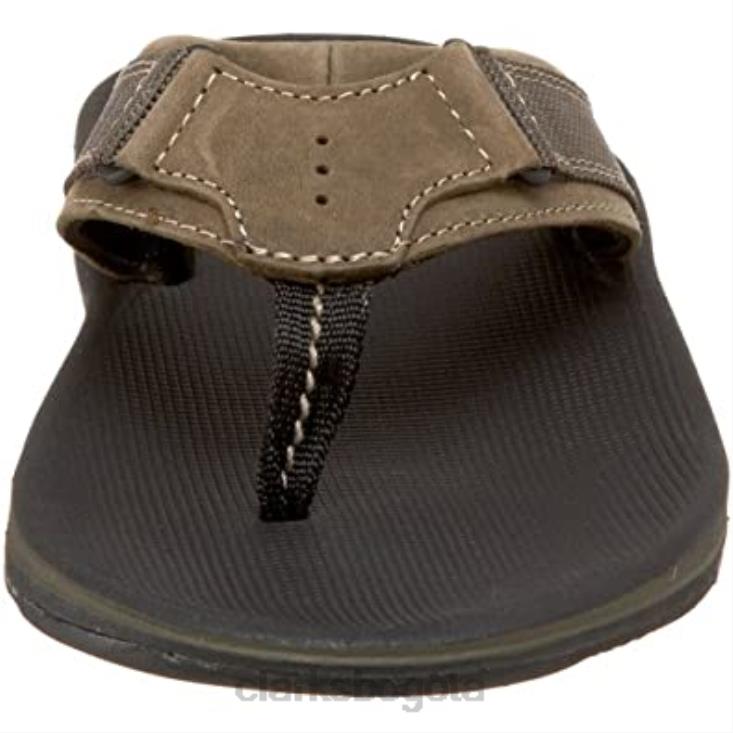 Clarks 0DX8L2294 sandalia stoli hombre clarks oliva hombres aceituna