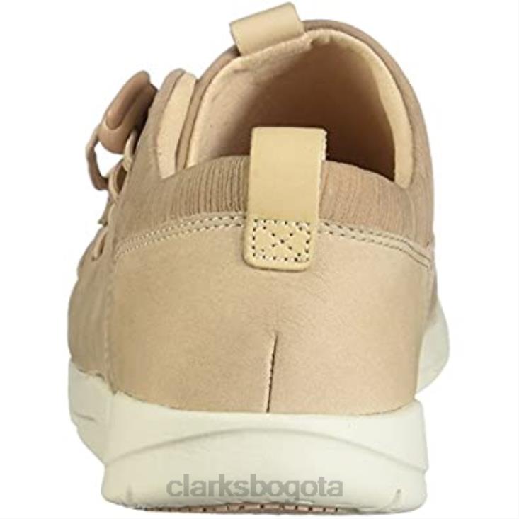 Clarks 0DX8L2300 zapato clarks tri camilla sand combi para mujer mujer combinación de arena