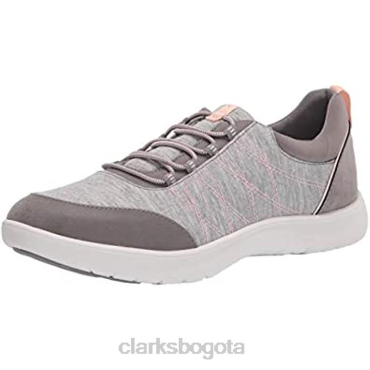 Clarks 0DX8L2302 zapatilla adella holly mujer gris clarks mujer gris