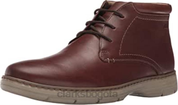 Clarks 0DX8L2305 Botas chukka de caña media Watts de Clarks color marrón para hombre hombres marrón