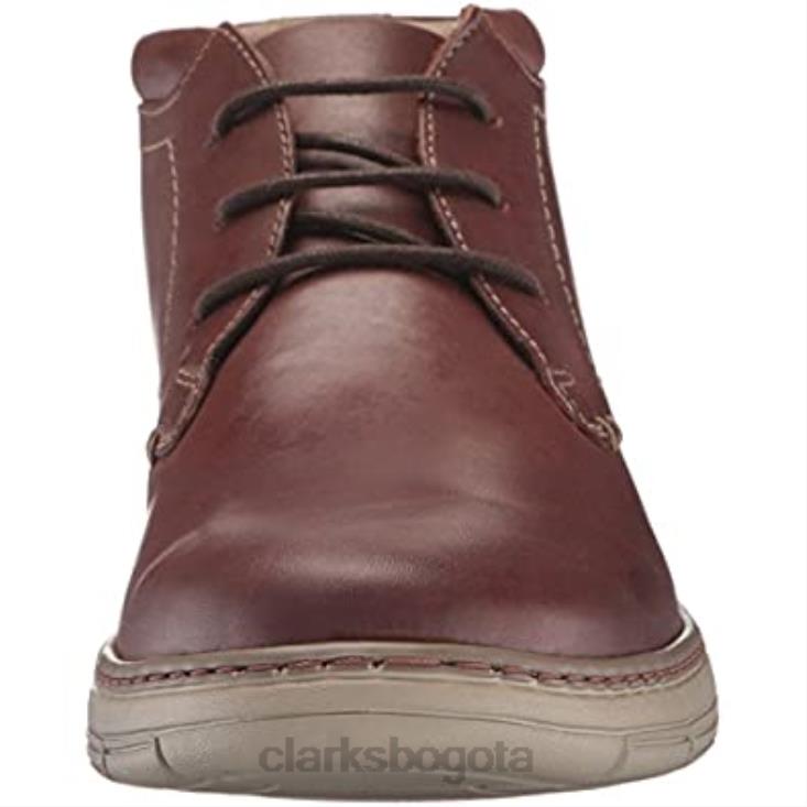 Clarks 0DX8L2305 Botas chukka de caña media Watts de Clarks color marrón para hombre hombres marrón