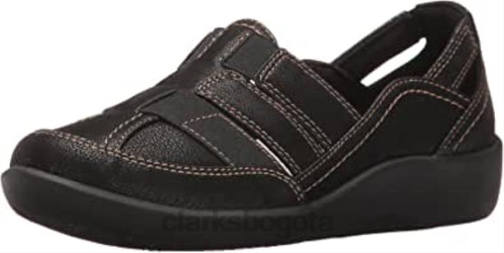 Clarks 0DX8L2311 Sandalia de pescador Sillian Stork para mujer clarks negro mujer negro