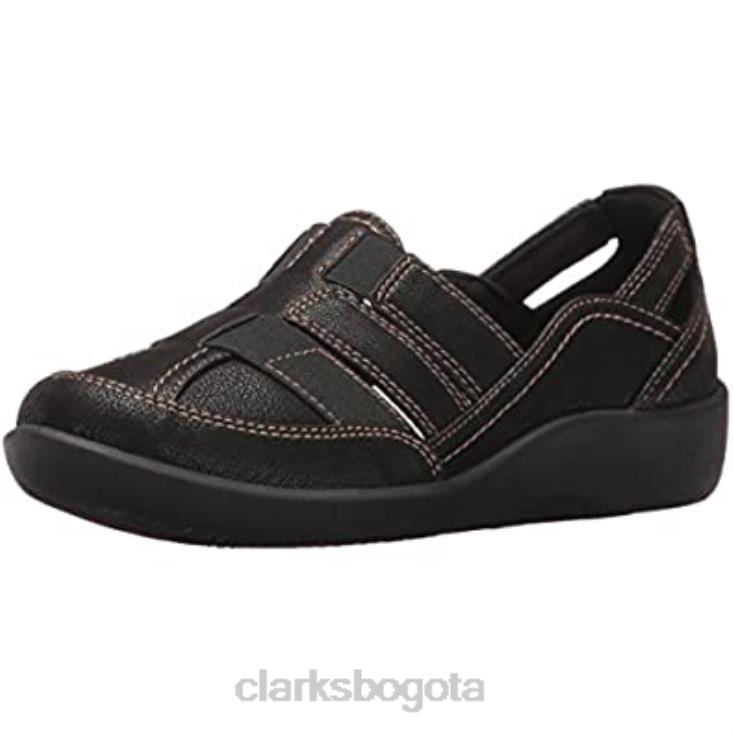 Clarks 0DX8L2311 Sandalia de pescador Sillian Stork para mujer clarks negro mujer negro