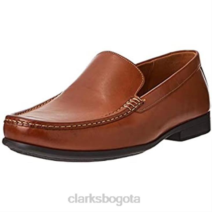 Clarks 0DX8L2314 zapatos clarks claude plaboat para hombre bronceado 9 hombres