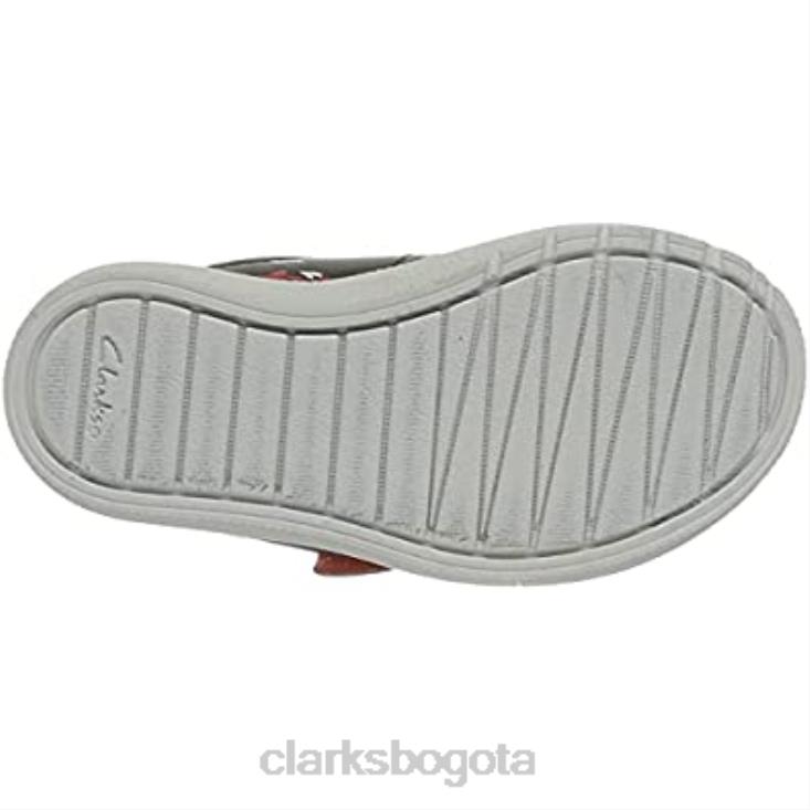 Clarks 0DX8L232 Zapatilla clarks combi nova early t caqui para niño niños combinado caqui