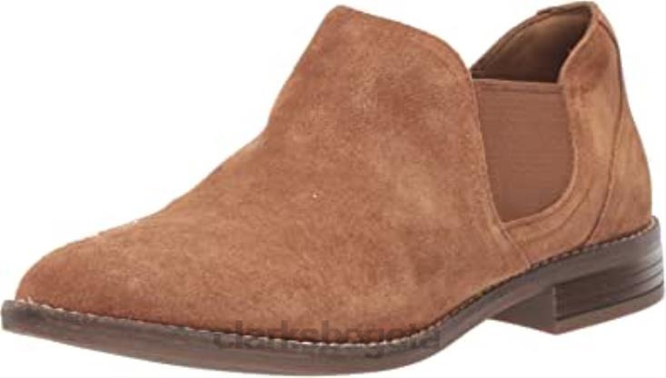Clarks 0DX8L2320 Botín clarks camzmaple de ante color canela para mujer mujer