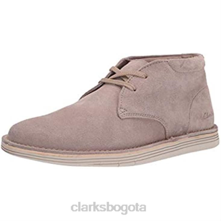 Clarks 0DX8L2324 bota chukka forge stride de ante piedra para hombre clarks hombres gamuza piedra