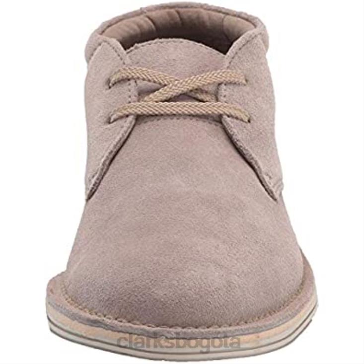Clarks 0DX8L2324 bota chukka forge stride de ante piedra para hombre clarks hombres gamuza piedra