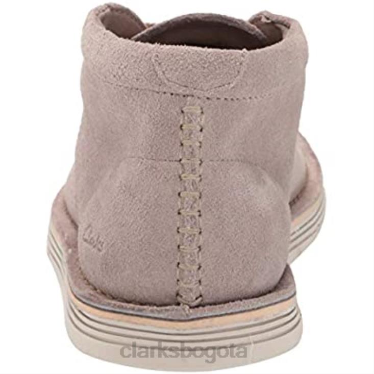 Clarks 0DX8L2324 bota chukka forge stride de ante piedra para hombre clarks hombres gamuza piedra
