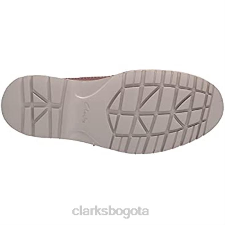 Clarks 0DX8L2325 bota chukka media Eastford para hombre clarks combi marrón oscuro hombres combinado marrón oscuro