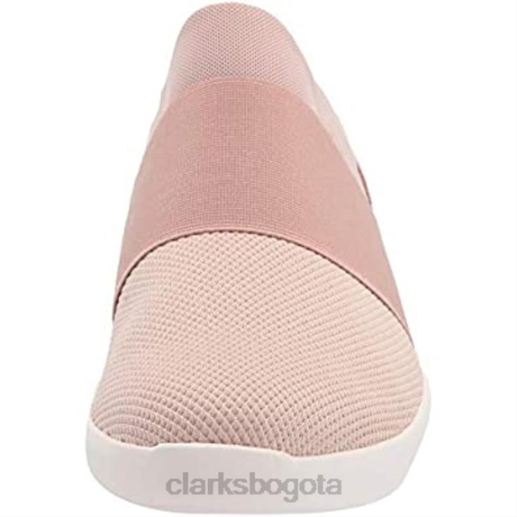 Clarks 0DX8L2331 Zapatilla clarks kayleigh band textil combinada rosa polvoriento para mujer mujer textil combinado rosa empolvado