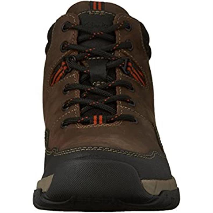 Clarks 0DX8L2335 botas chukka wallbeck top para hombre cuero marrón clarks hombres cuero marrón