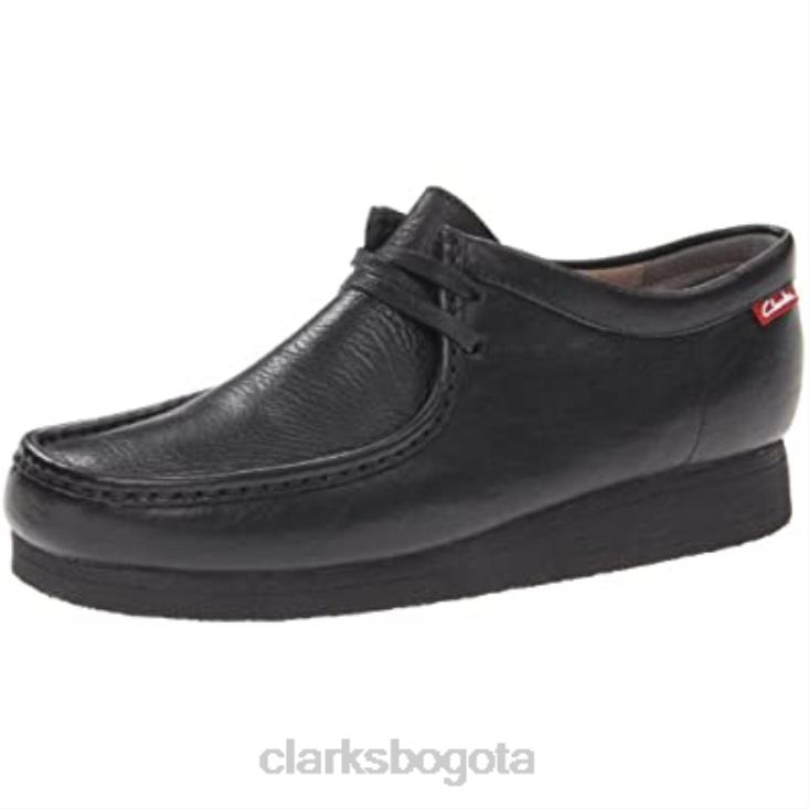 Clarks 0DX8L2337 clarks cuero negro hombre padmore ii lo padmore ii lo hombres cuero negro