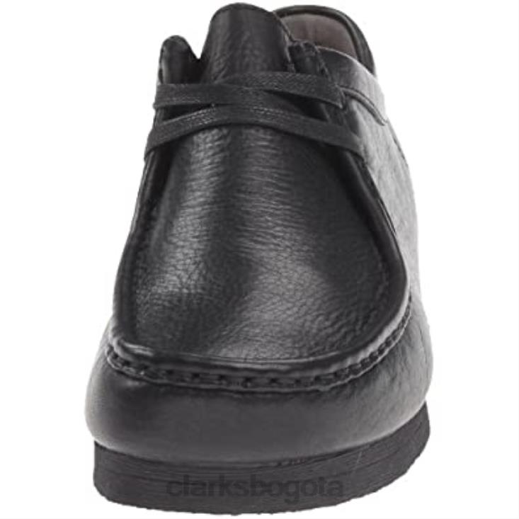 Clarks 0DX8L2337 clarks cuero negro hombre padmore ii lo padmore ii lo hombres cuero negro