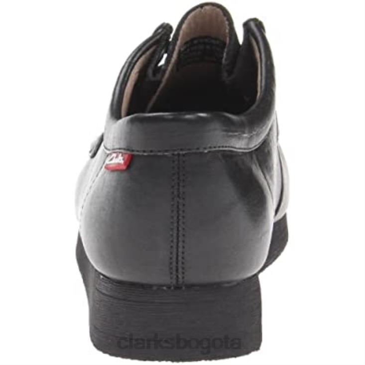 Clarks 0DX8L2337 clarks cuero negro hombre padmore ii lo padmore ii lo hombres cuero negro